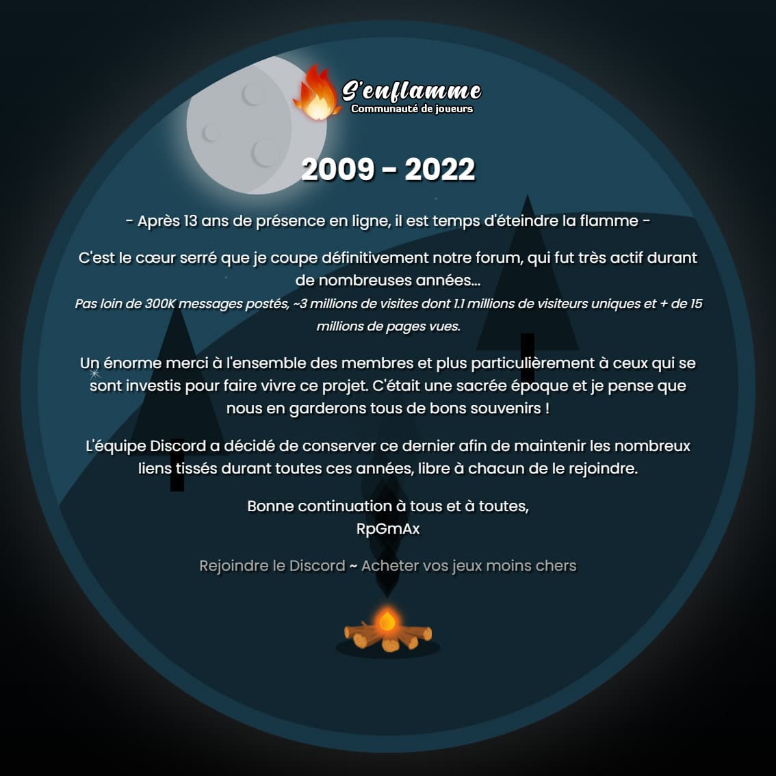 S'enflamme